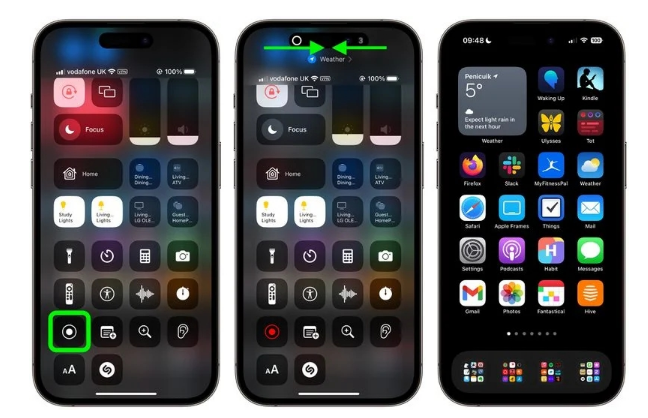 金山苹果手机维修分享iPhone14录屏如何隐藏灵动岛和红色指示器 