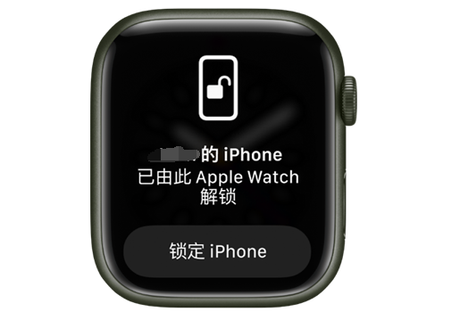 金山苹果手机维修分享用 AppleWatch 解锁配备面容 ID 的 iPhone方法 