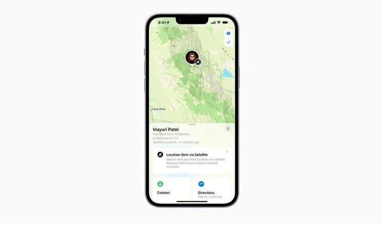 金山苹果14维修分享iPhone14系列中 FindMy功能通过卫星分享位置方法教程 